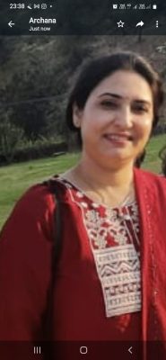 Tr Archana Guleria High SChool Teacher, CLass Teacher of STD IX A